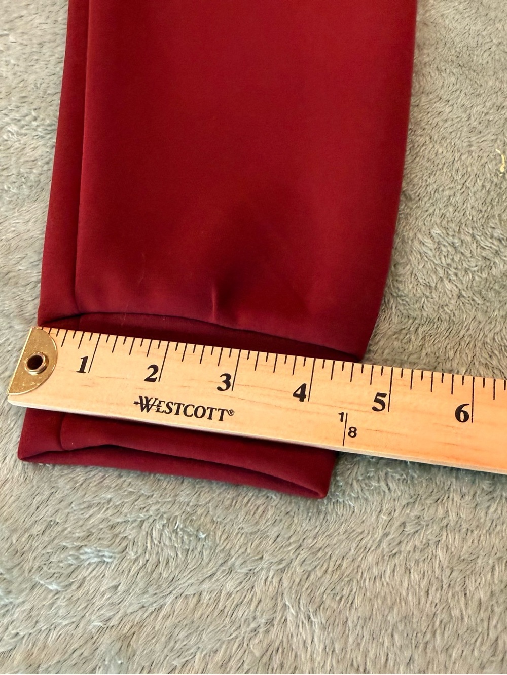 A New Day Womens Small Maroon V Neck Pullover Sweatshirt NWT Relaxed Fit - Picture 11 of 12